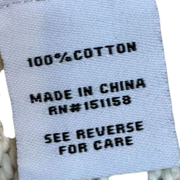 525 America Women's Ivory Puff Sleeve Pullover Sweater Size M - Picture 10 of 10